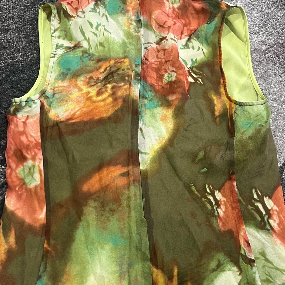 Floral Sleeveless Top
